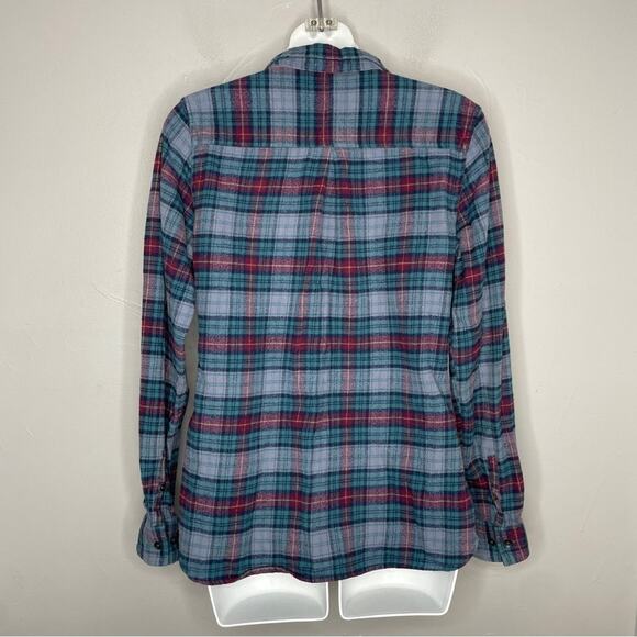 WOOLRICH Plaid Flannel Shirt Womens Size Small Gorpcore Winter Warm Cozy Cotton - Picture 5 of 7